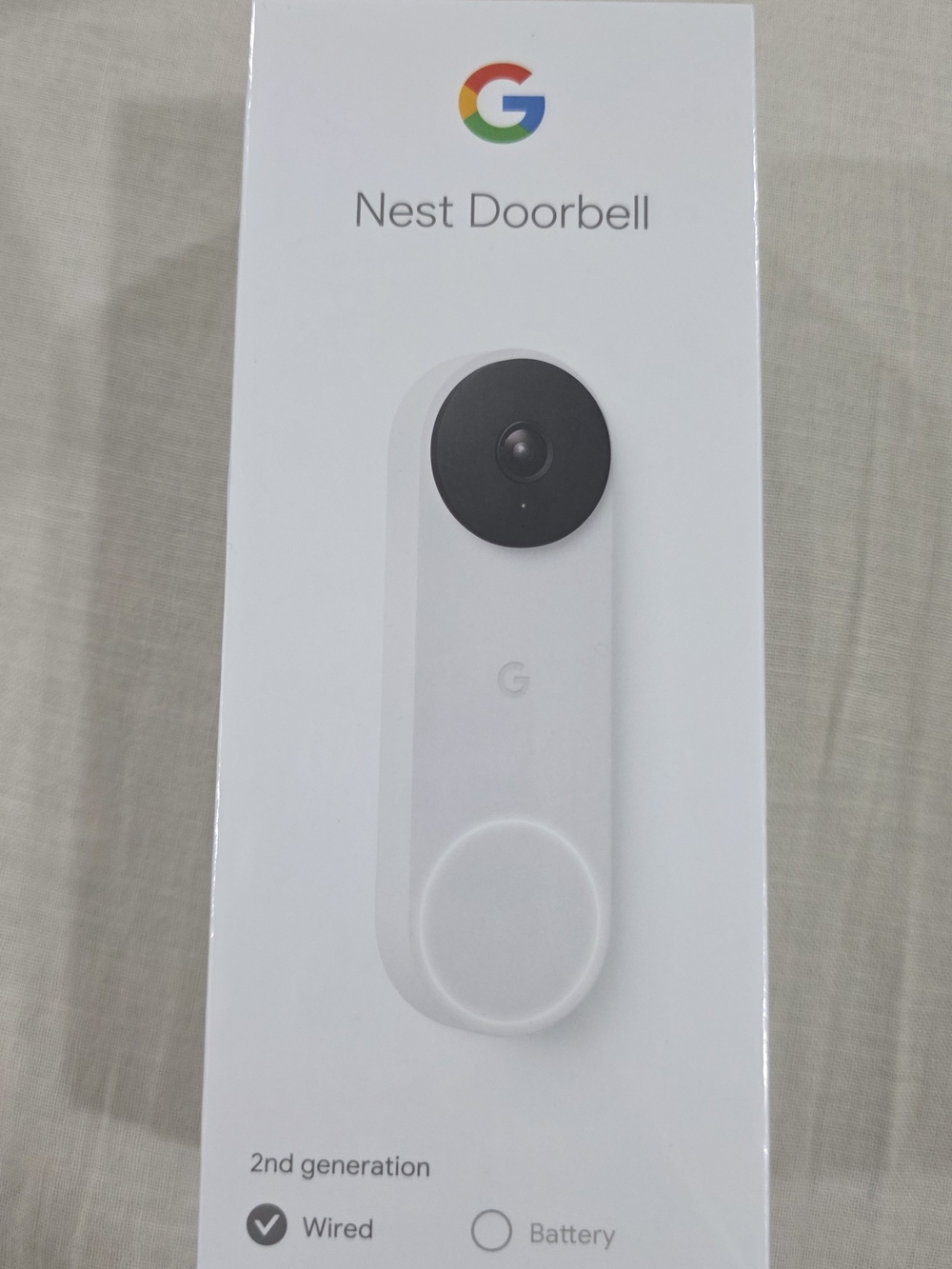 Google Nest Doorbell (2nd Generation) Wired